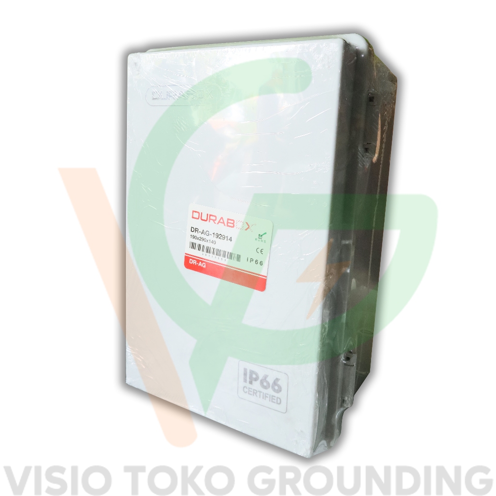 Box Panel Listrik Durabox 190x290x140 Junction Box ABS Original
