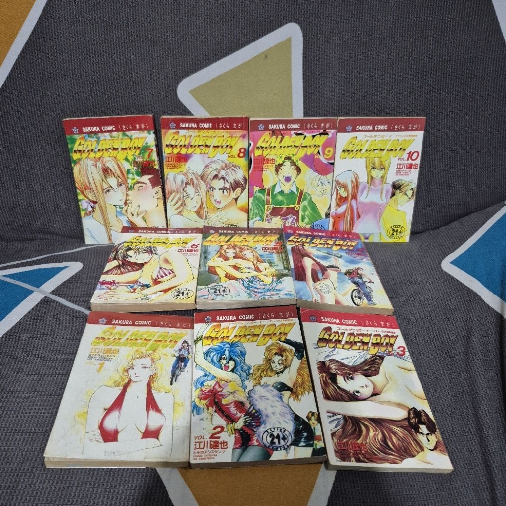 Paket Buku Komik Golden Boy Vol 1-10 Tamat Set Lengkap