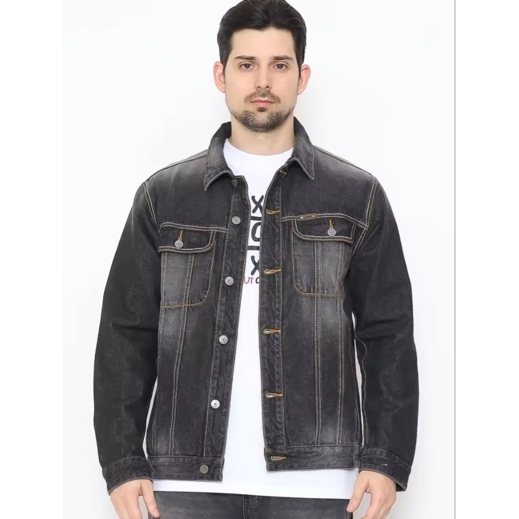 Jaket Denim Pria Original Lois MJF177 / MJF187 New Arrivals