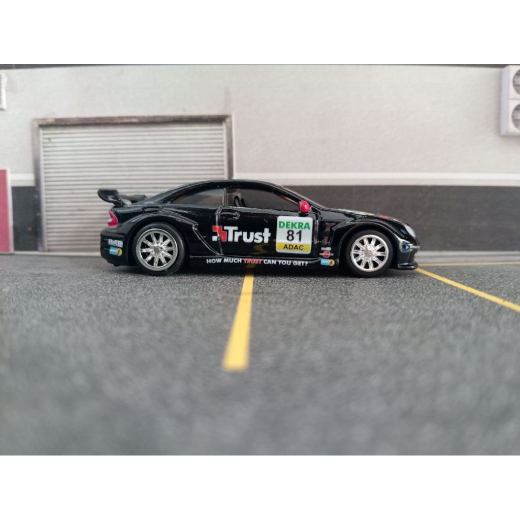 hot wheels amg mercedes clk dtm custom trust livery