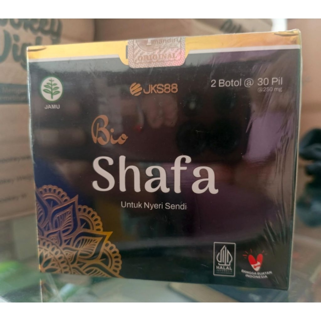 Pil Hitam Bio Shafa untuk sendi isi 2 botol original