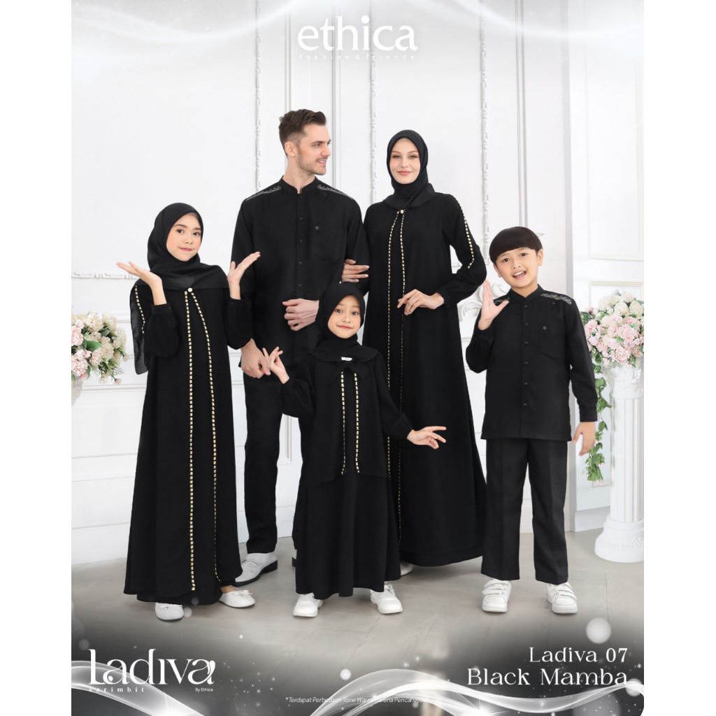 ETHICA LADIVA BLACK MAMBA || LADIVA 07 BLACK MAMBA || KAHFI 338 BLACK MAMBA || LADIVA KIDS 07 BLACK 