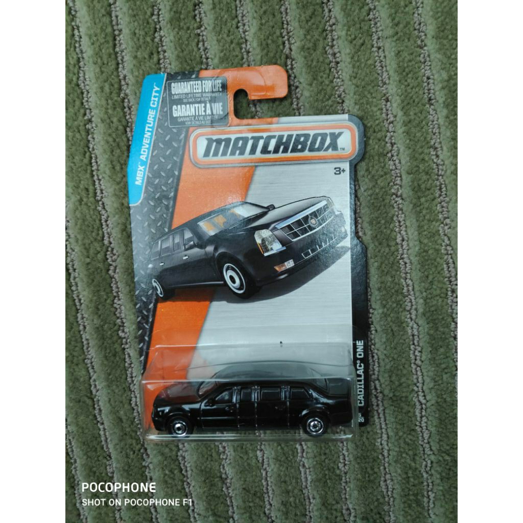 matchbox Cadillac one the beast black hitam Limousine president united states of America limosin lim