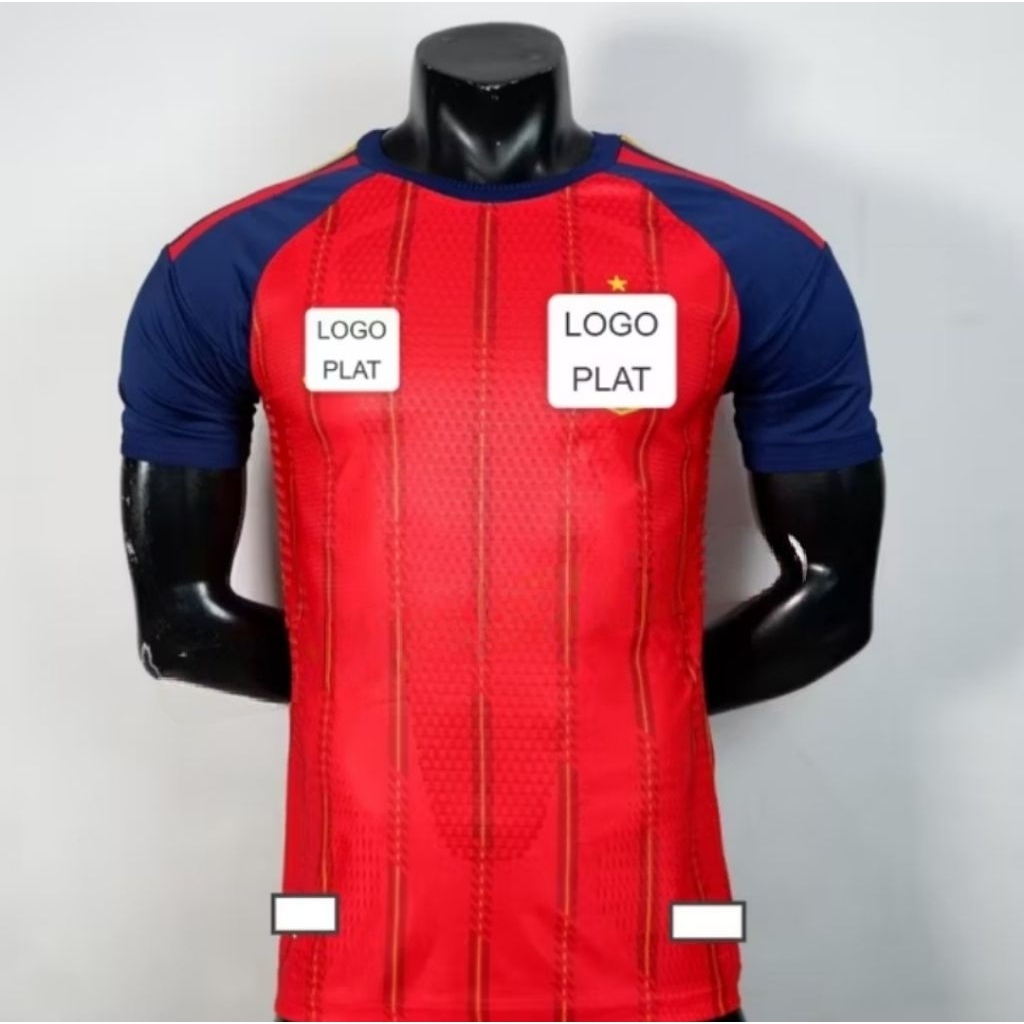 JERSEY BOLA SPANYOL SPAIN HOME WC PLAYER ISSUE PI 2025 2026