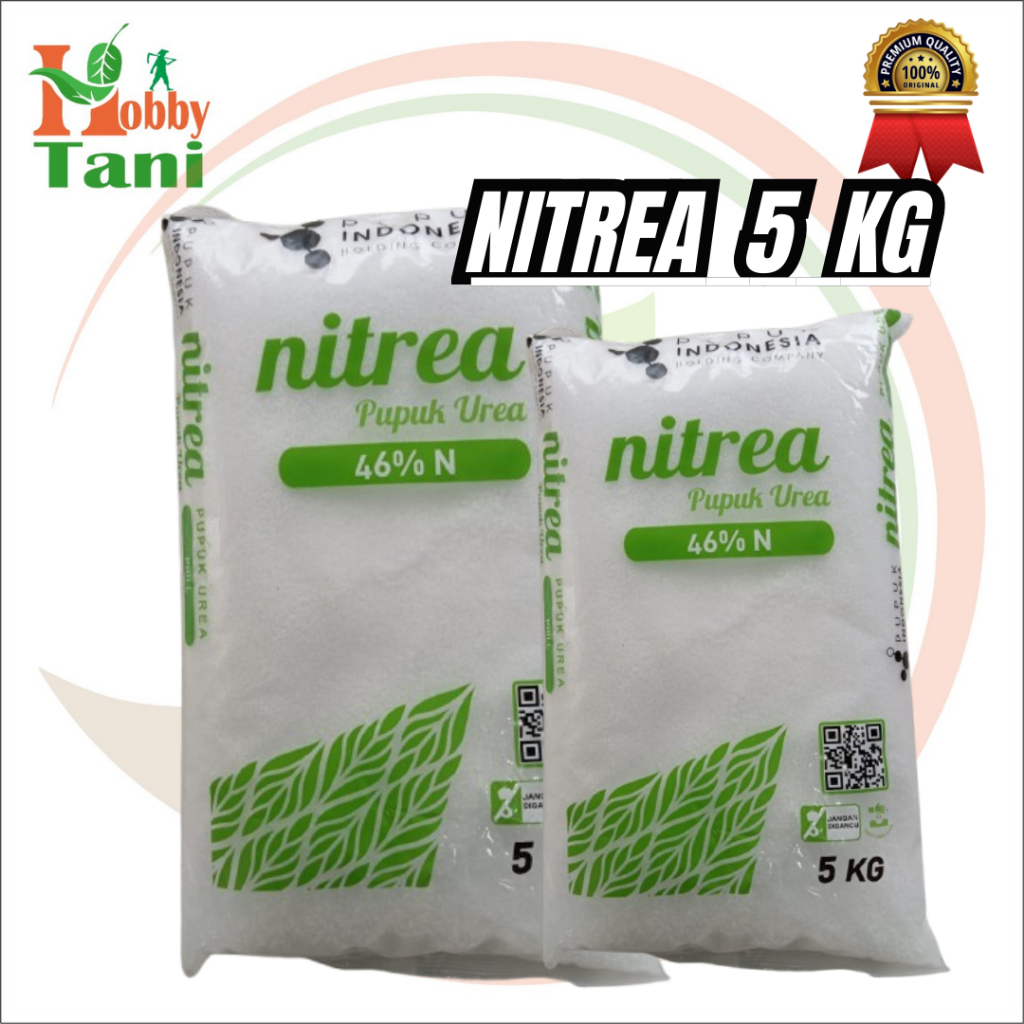 Pupuk Urea Nitrea 5kg Petrokimia Gresik | Pupuk Urea Nitrea | Mempercepat Pertumbuhan Tanaman Lebih 