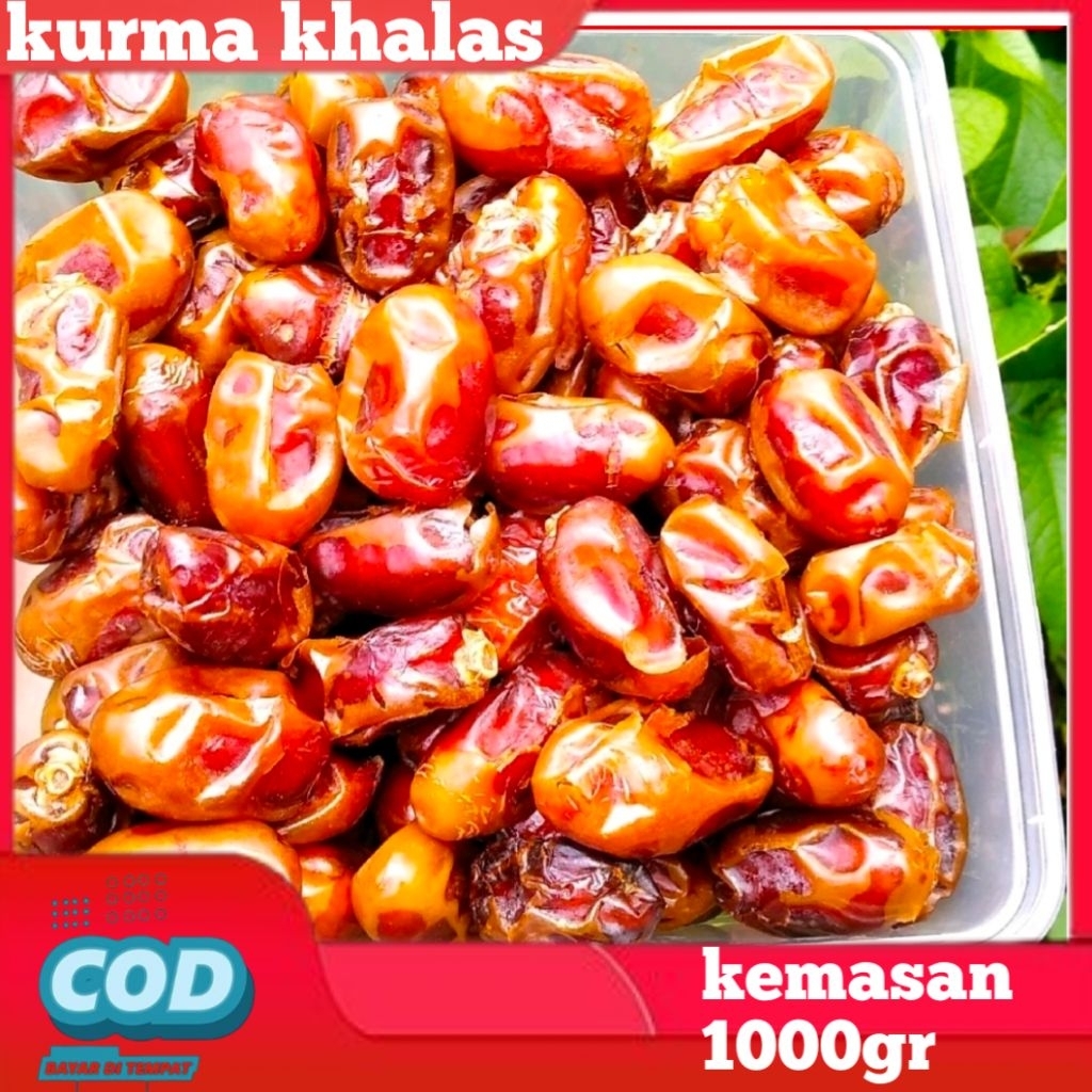 KURMA KHALAS/KHALAS SAAD/BEST QUALITY PREMIUM/CROWN DATES KHALAS 1KG