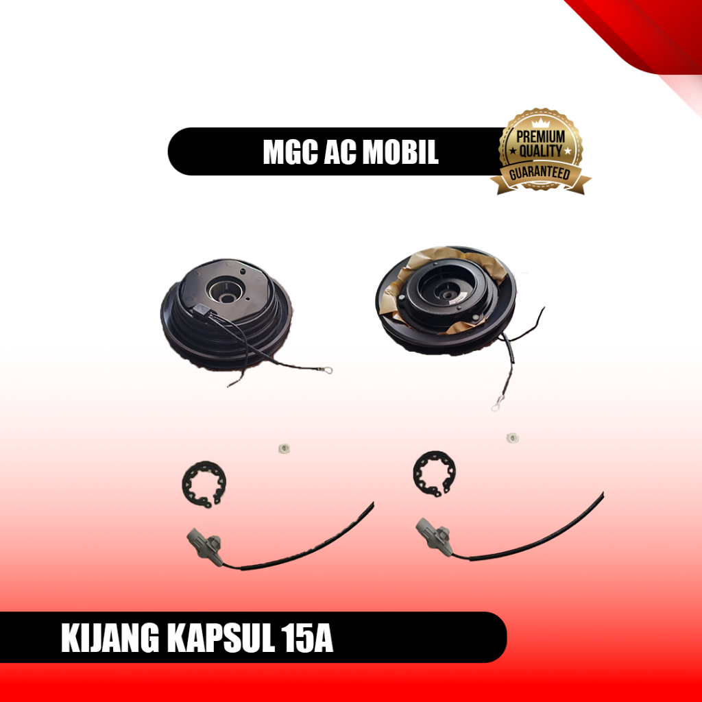 MAGNET CLUTCH / PULLEY KOMPRESSOR AC MOBIL KIJANG KAPSUL 15A DENSO Original 2410