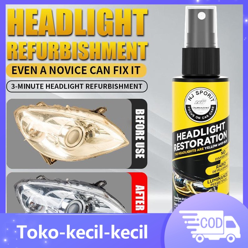 Pembersih Kaca Lampu Mobil /Alat Pembersih Kap Lampu Mobil