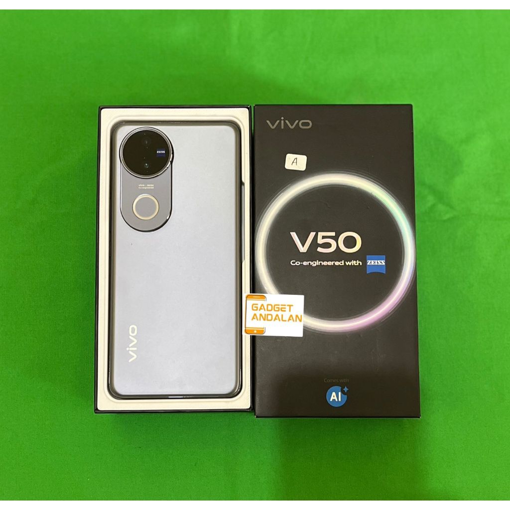 VIVO V50 5G 12/256GB SECOND FULLSET BERGARANSI