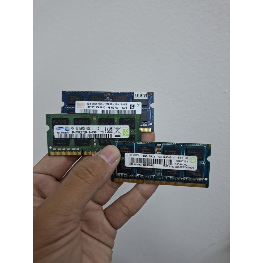 Ram Laptop Sodim DDR3 PC 10600/12800 4GB Second