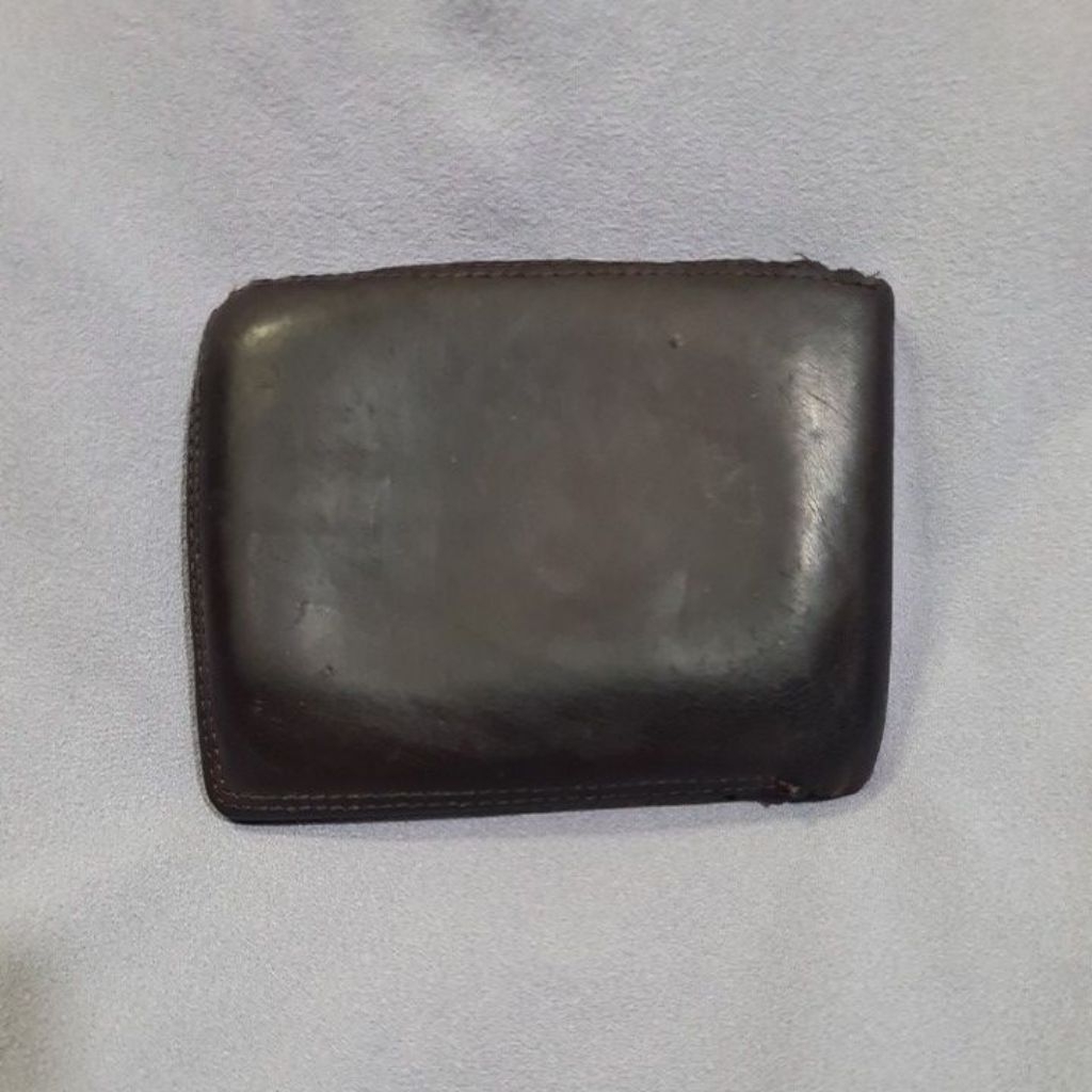 Dompet Kulit Asli NN Dark Brown