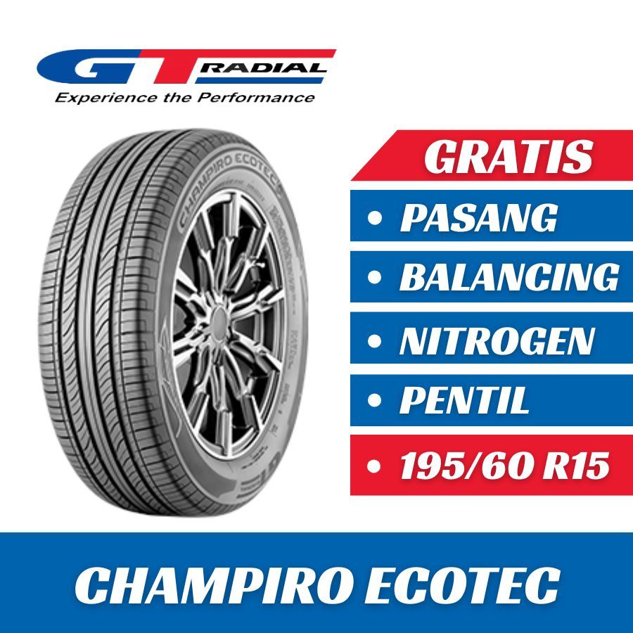 Ban Mobil GT Radial CHAMPIRO ECOTEC 195/60 R15