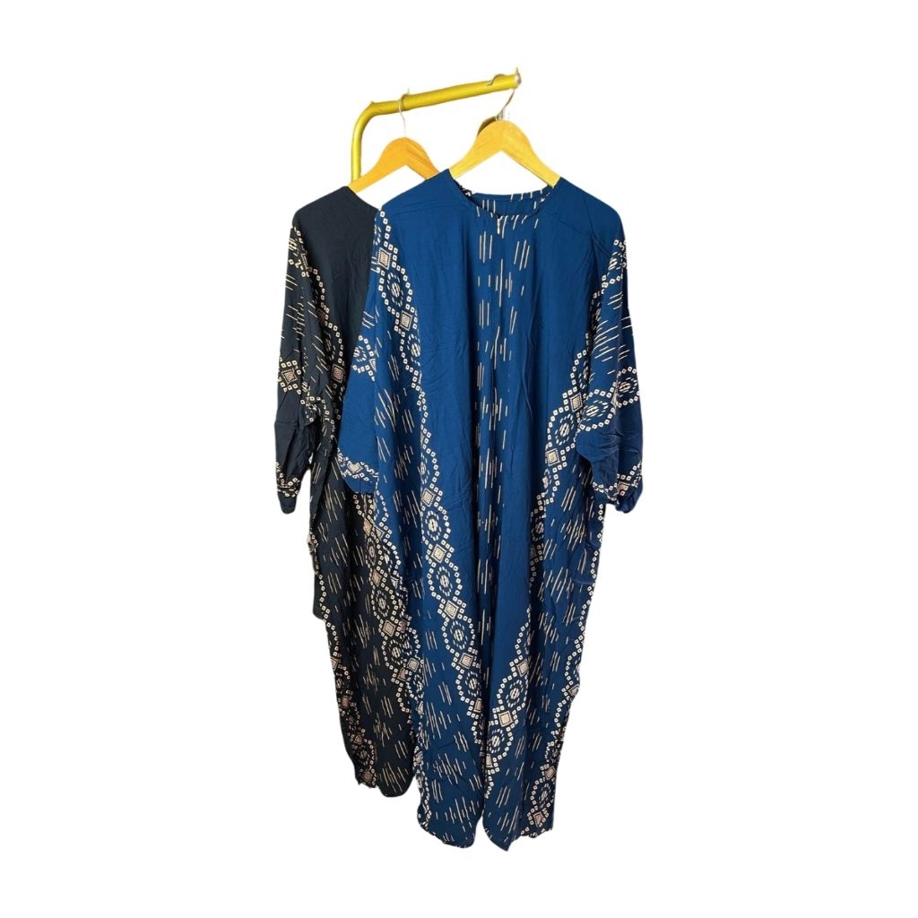 DASTER GAMIS KAFTAN PEKALONGAN BAHAN KATUN RAYON TEBAL