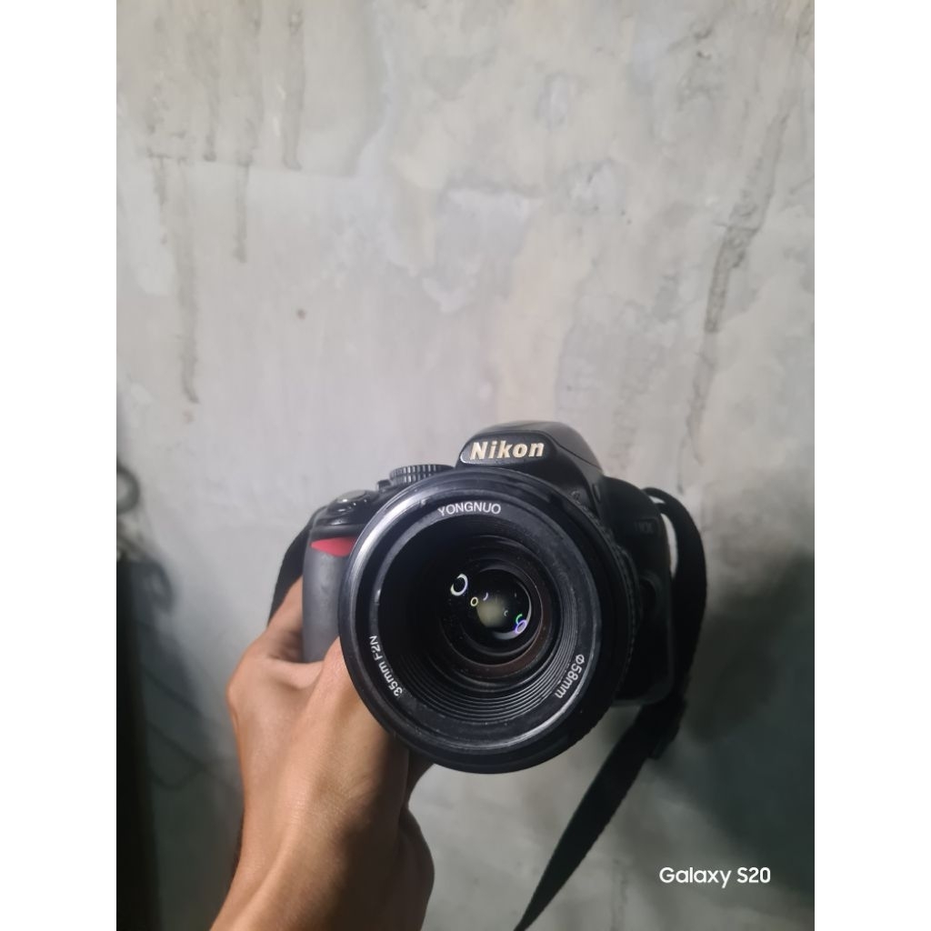 nikon d3100 + youngnuo 35f2