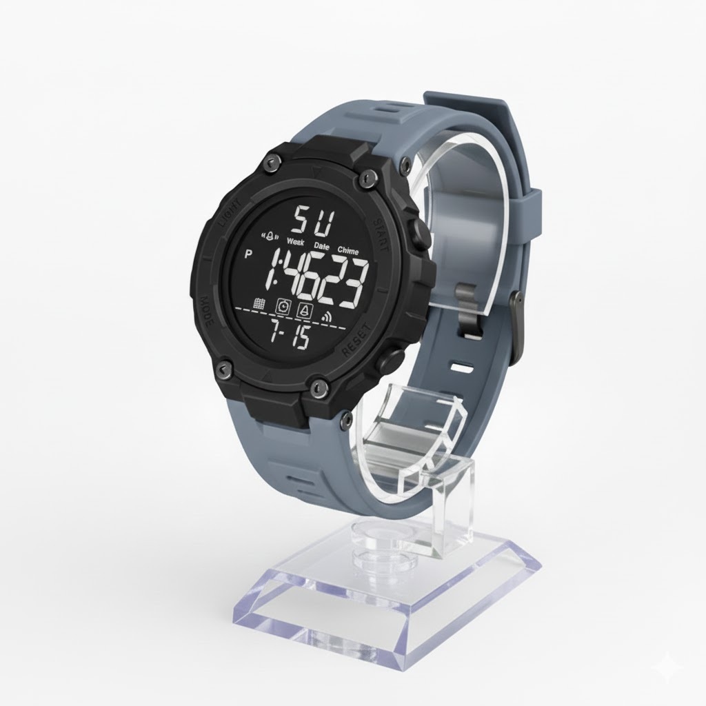 jam tangan anak laki laki digital led anti air