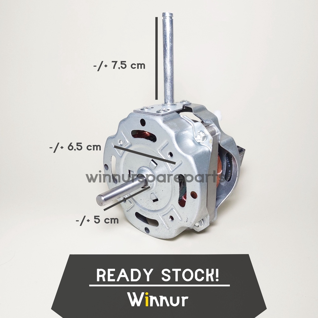 DINAMO KIPAS ANGIN SEKAI 18 INCH BALING BESI DIAMETER AS 10 MM BESAR