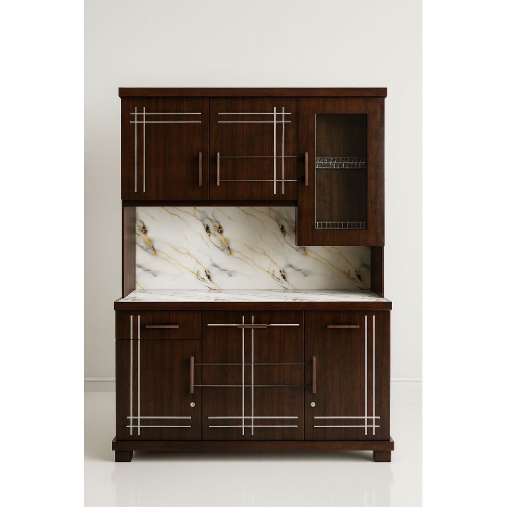 lemari dapur minimalis lemari sayur 3 pintu kunci minimalis