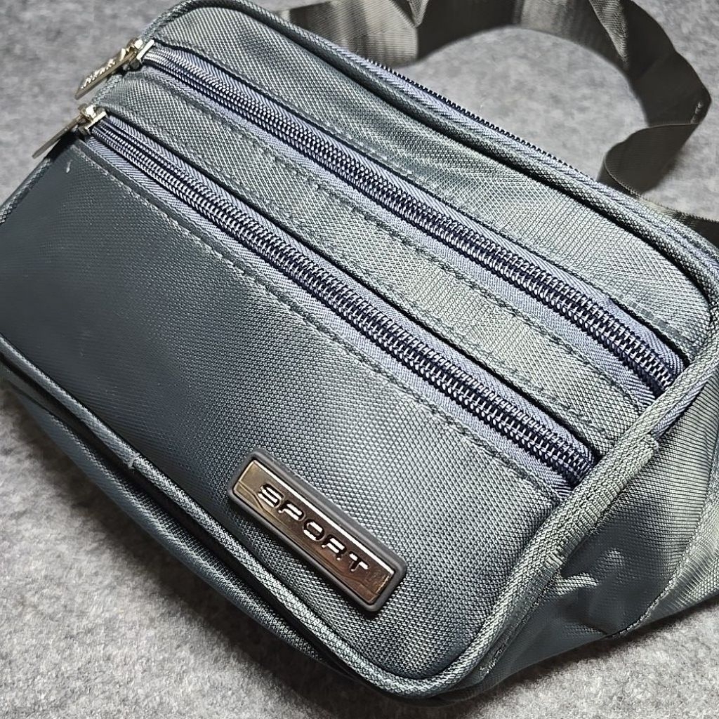 Tas Waistbag SPORT 6118 Model Polo Dolby 6 Resleting