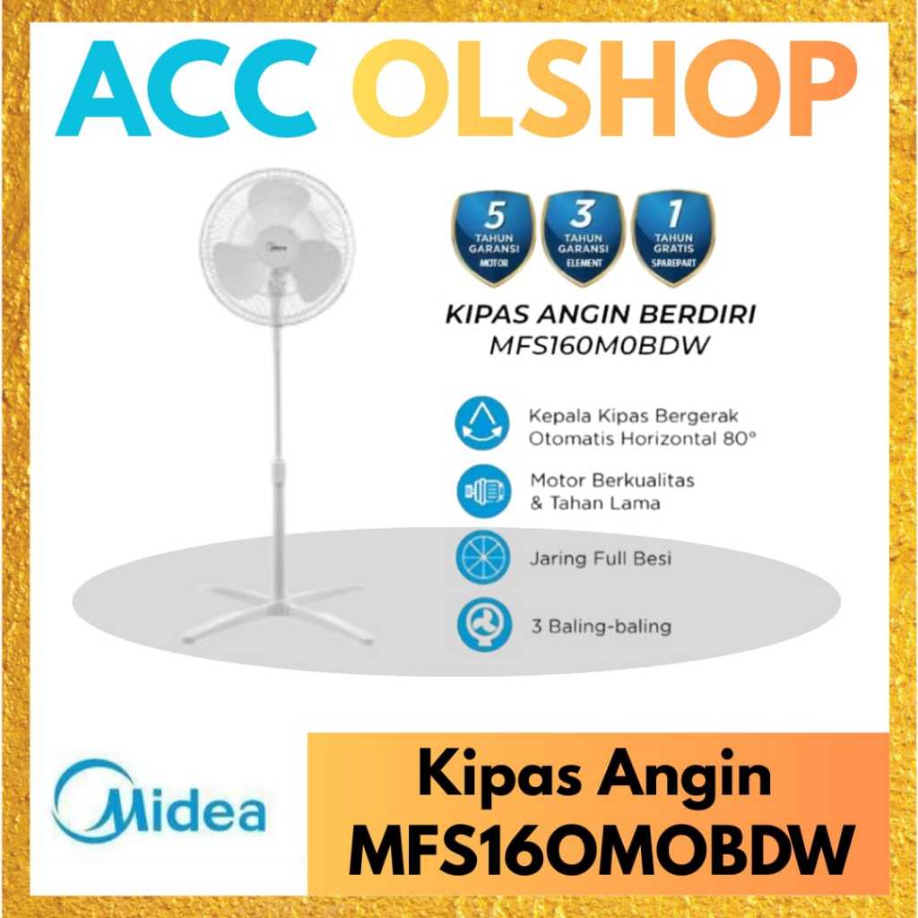 Midea Kipas Angin Listrik 16"