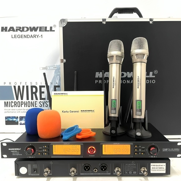 Mikrofon Wireless Hardwell Legendary 1 Handle/Mic Hardwell Legendary-1/Microphone Hardwel Legendary1