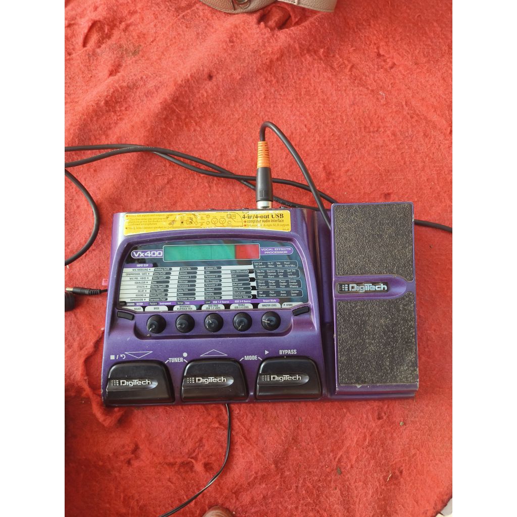 efek vokal digitech vx400