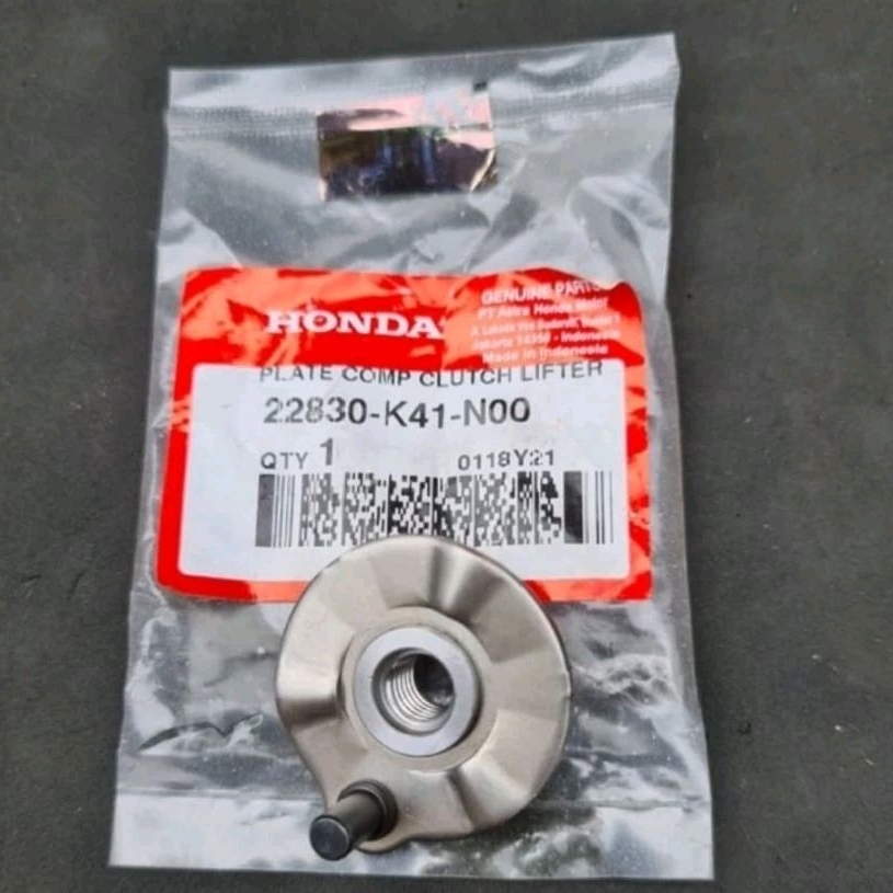 22830K41N00,PLATE CAMP CLUTH LIFTER,PLAT MIMIS SEGITIGA,SUPRAX125 FI