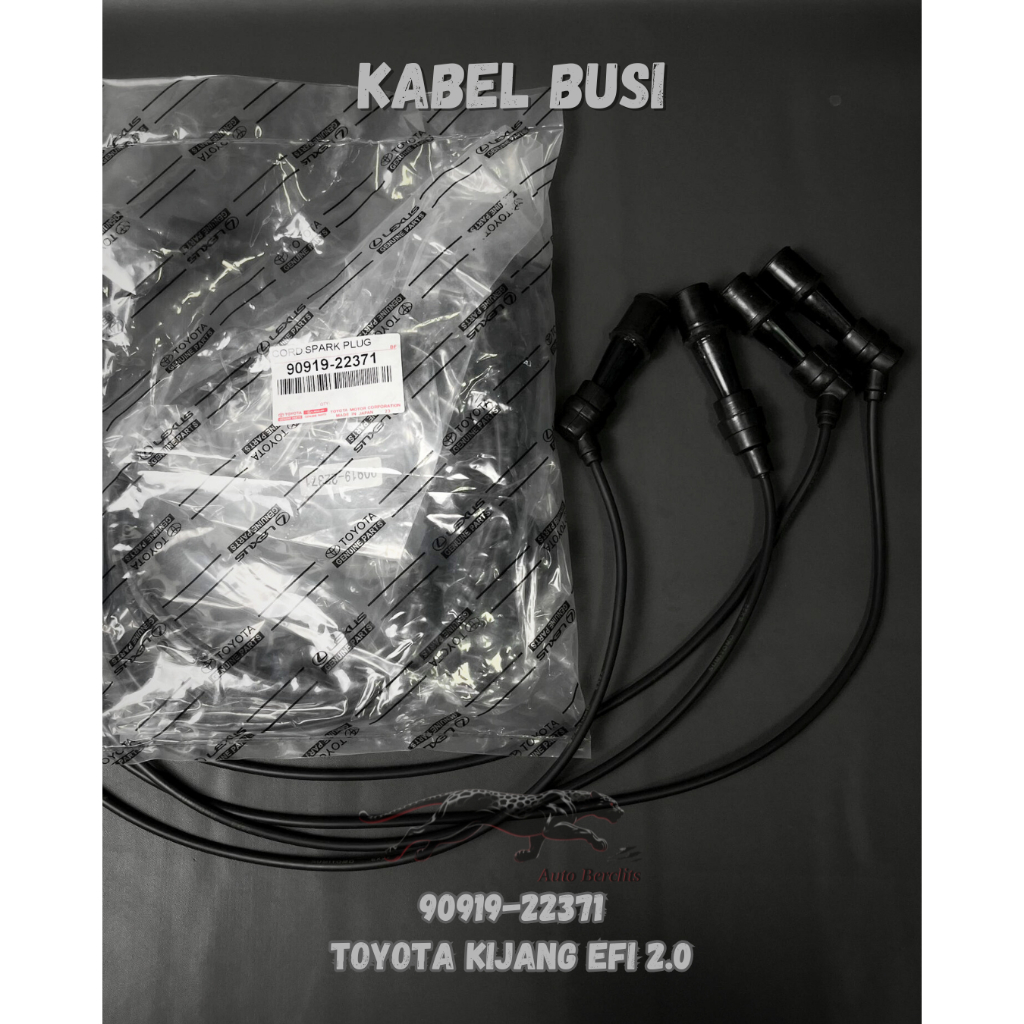 KABEL BUSI CABLE CORD PLUG KIJANG EFI 2.0 2000CC  90919-22371 // K22371