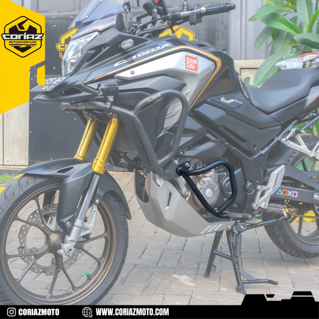 crashbar Engine Guard ONLY (Bawah Saja) Honda CB150X by Coriaz Motoadventure