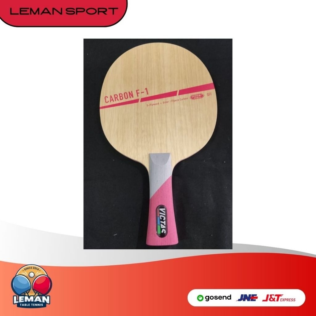 Kayu Victas F-1 Carbon / Kayu Bet Pingpong Tenis Meja