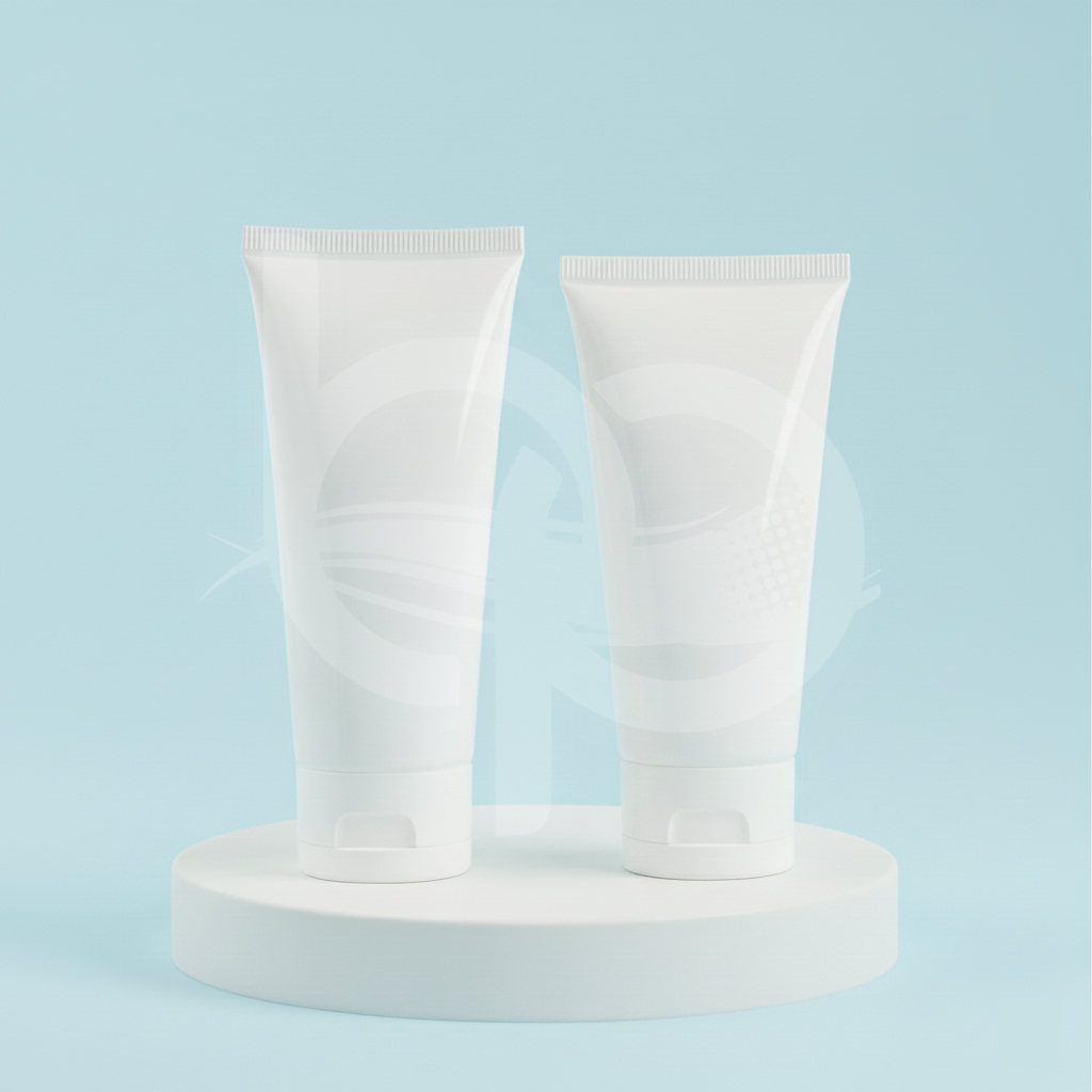 Tube 100ml Putih Fliptop | Tube Polos 100ml | Tube Blank 100ml | Tube Sunscreen