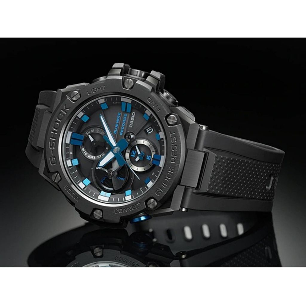 CASIO G-SHOCK GST-B100BNR-1ADR BLUE NOTE RECORDS LIMITED EDITION ORI