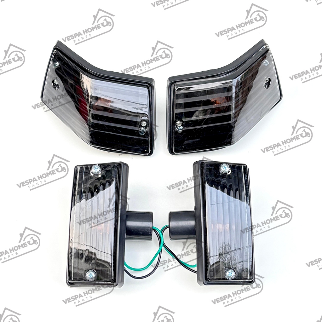 Lampu Sen Sein Vespa New Px Import Smoke Black