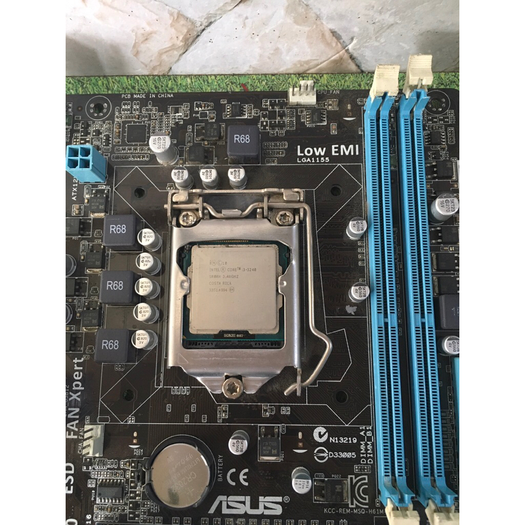 paket mobo + chipset i3 gen3 matot