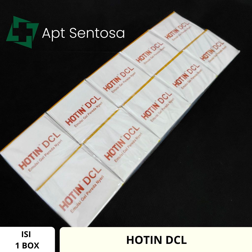 Hotin Cream DCL 60 Gram 1 PAK isi 10 pcs