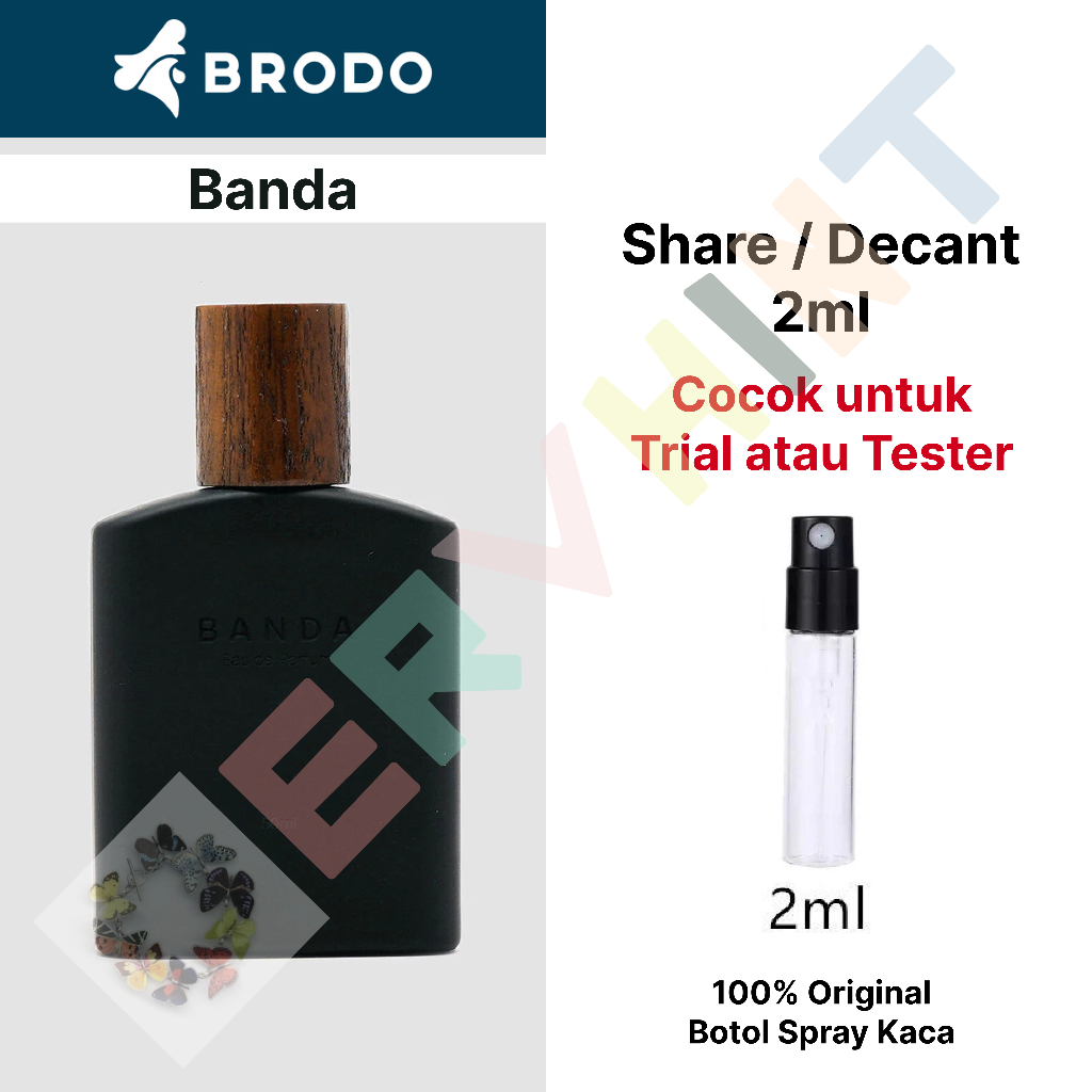 [Decant Parfum] Brodo - Banda EDP (Eau de Parfum) | Woody Spicy | Pria