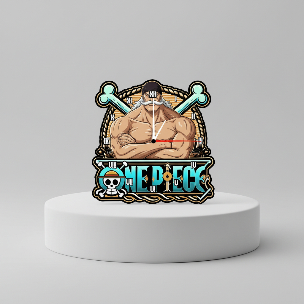 Jam Dinding Ukir One Piece Desain Eksklusif Untuk Dekorasi Rumah
