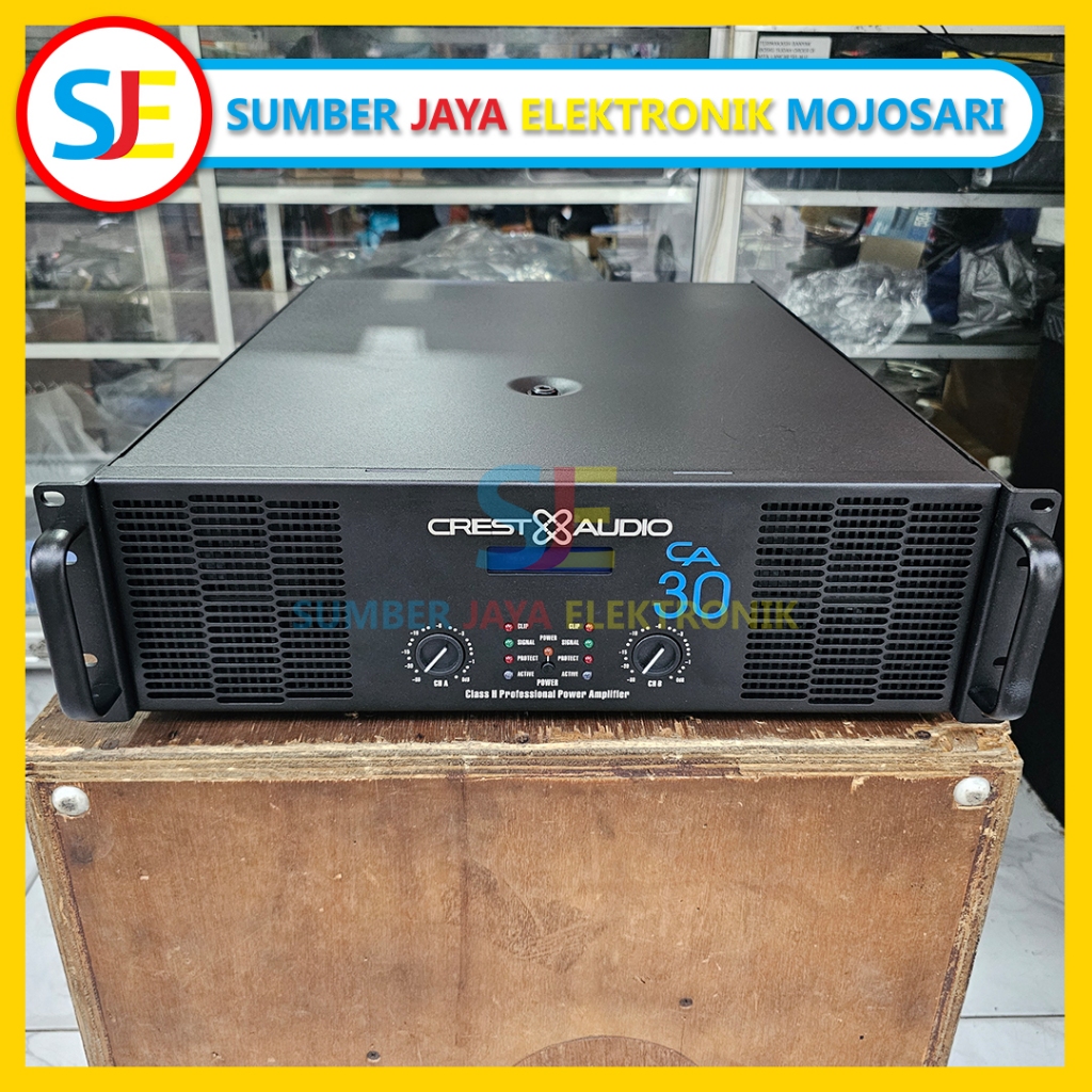 Power Amplifier Crest Audio CA30 / POWER CREST CA 30