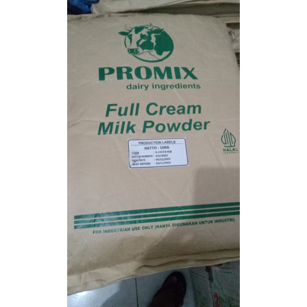 Tepung susu Full cream 10 kg
