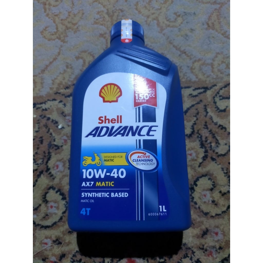 oli shell advance ax7 matic 1liter