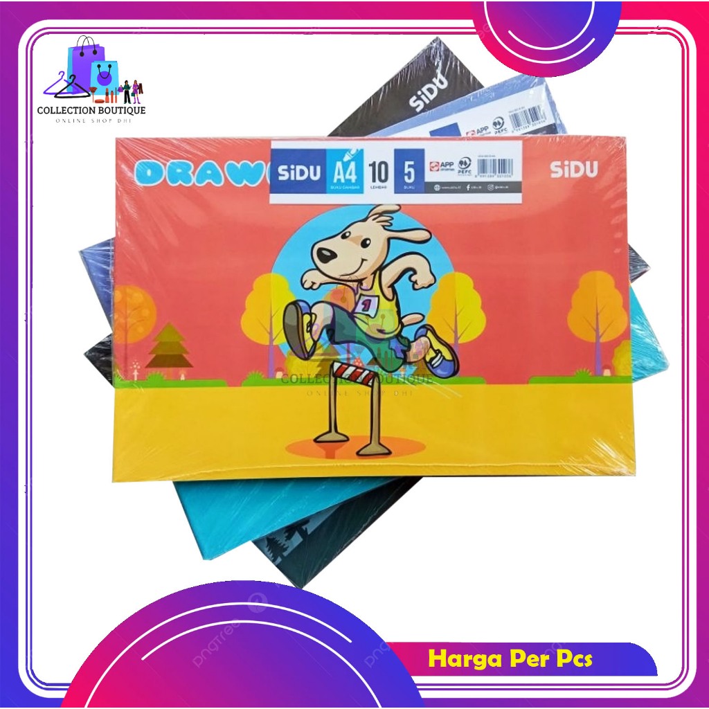 Buku Gambar Sidu A4 / Buku Gambar Tebal
