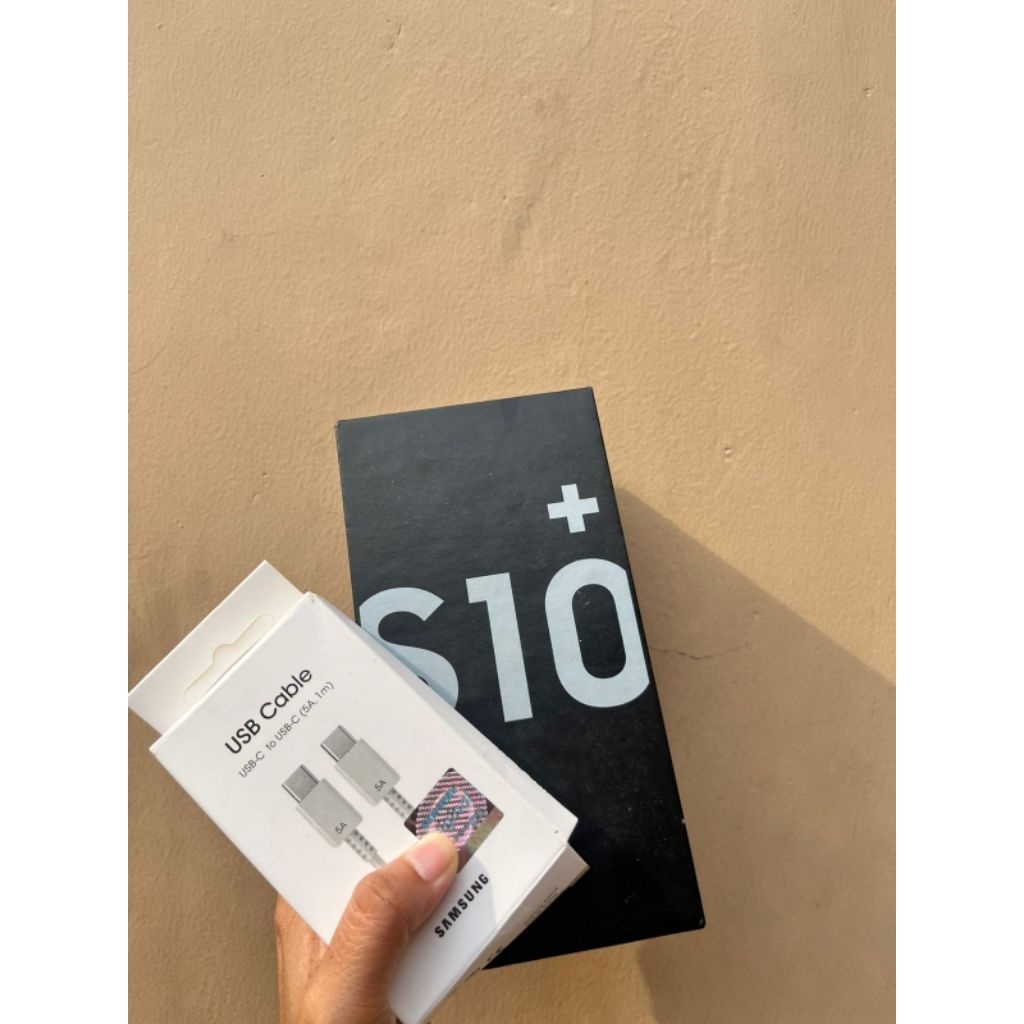 SAMSUNG S10+ SECOND FULLSET ORIGINAL RAM 8/512