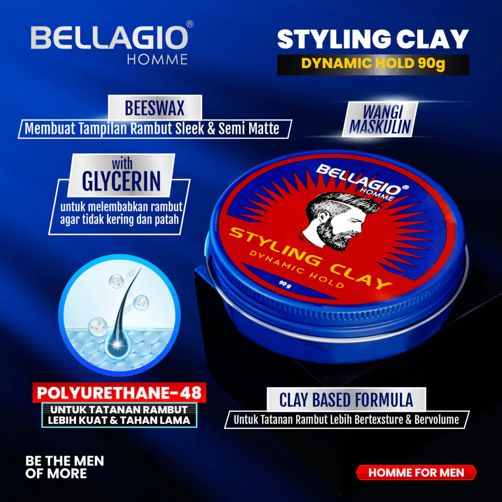 BELLAGIO Styling Clay ( Pomade )