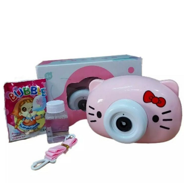Mainan Anak Bubble Camera Automatic Mainan Gelembung Busa Kamera Otomatis / Mainan Bubble Gelembung 