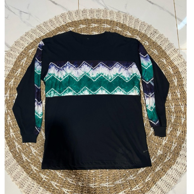 Kaos sasirangan kombinasi size XXL banjar by amel_sasirangan