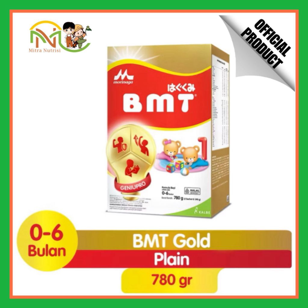 BMT Gold Geniupro Morinaga 0-6 bulan 780 gram
