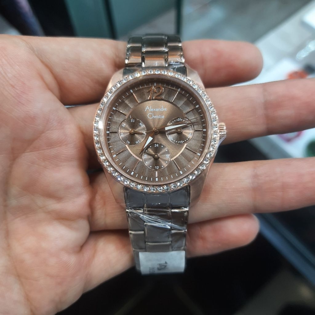 JAM TANGAN WANITA ALEXANDRE CHRISTIE ORIGINAL AC 2645 IA 1719