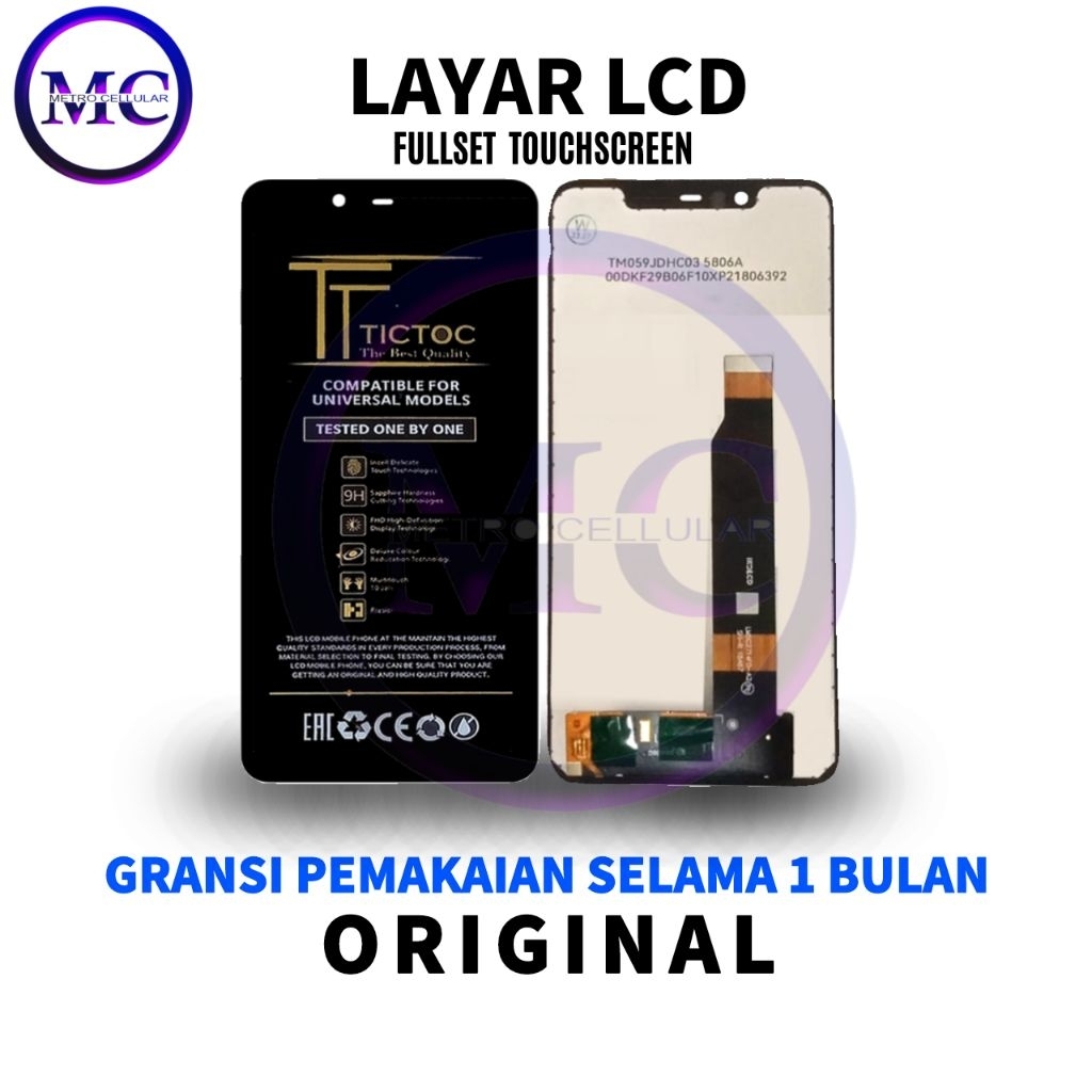 LCD NOKIA 5.1 PLUS / X5  FULLSET TOUCHSCREEN