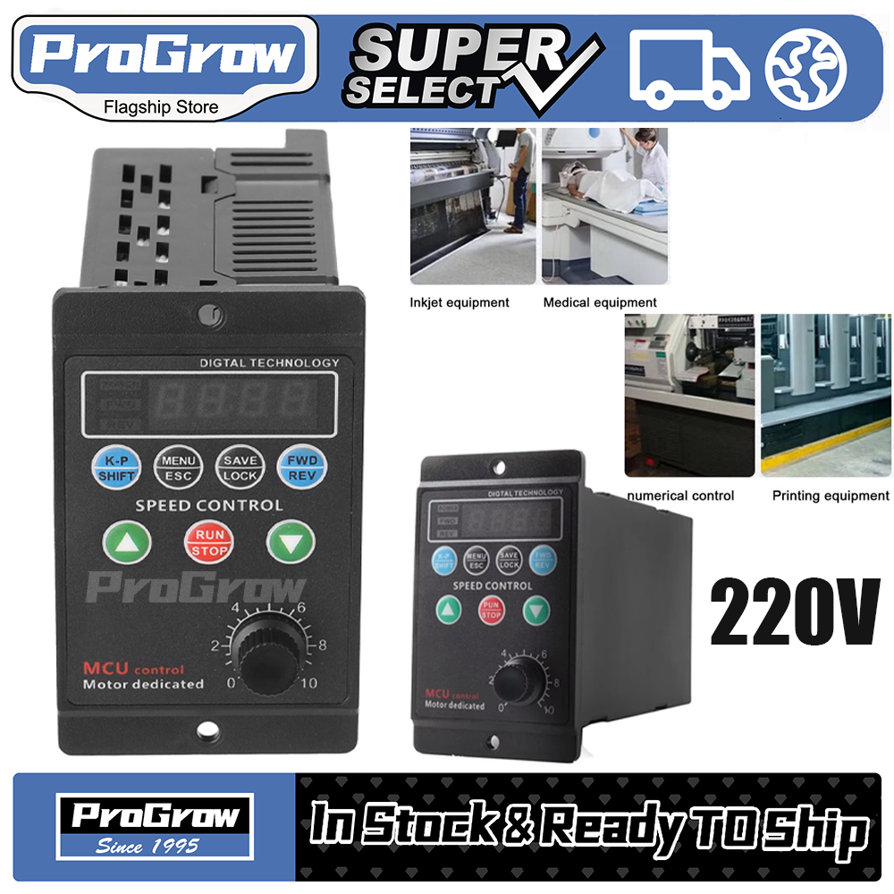 Inverter VFD 750W 220V, Variable Frequency Drive 1 Phase ke 3 Phase untuk Motor Listrik