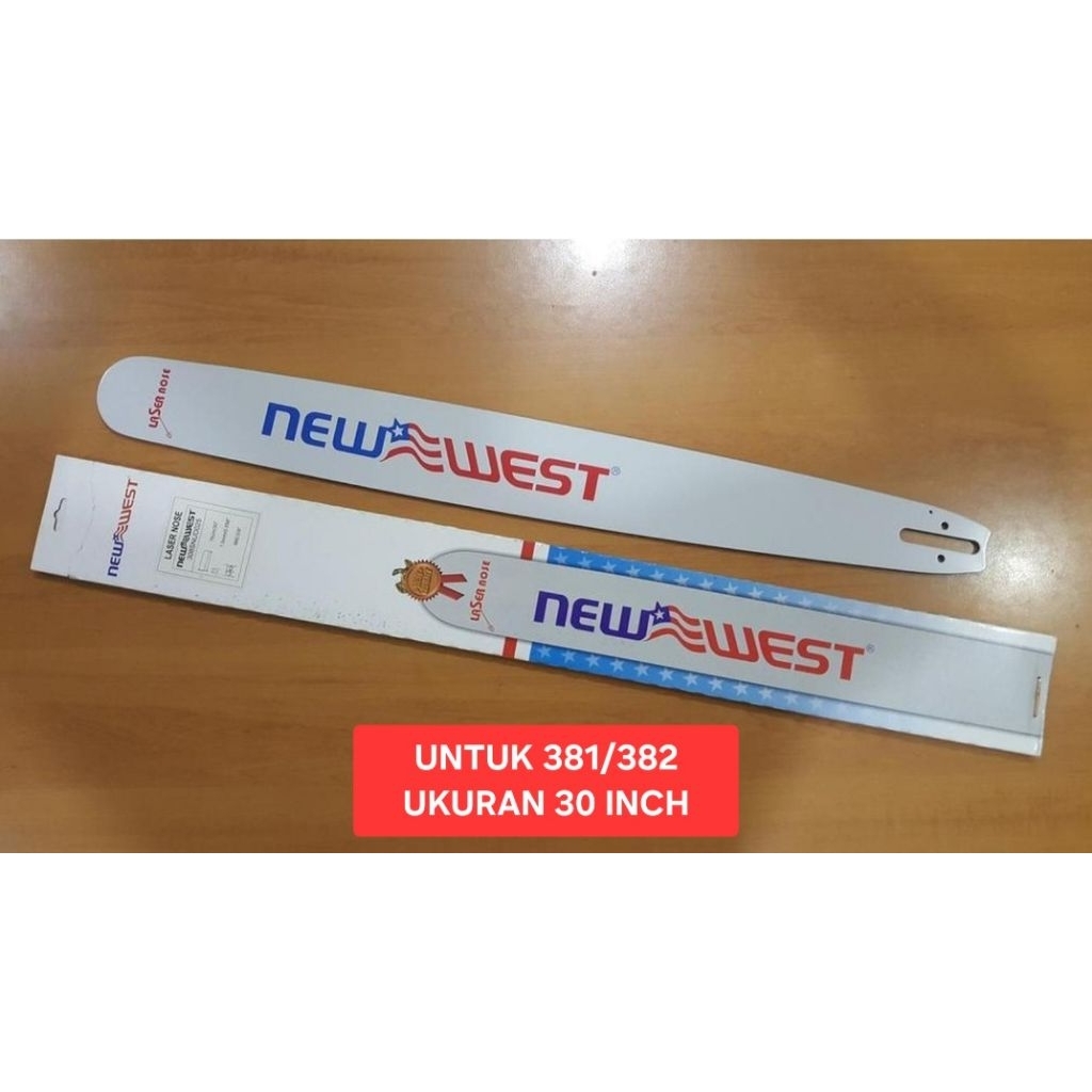Guide Bar Senso / chainsaw MODEL STIHL MS 381 / MS 382 MS381 MS382 NEW WEST PRO 888 Ukuran 30 Inch 4