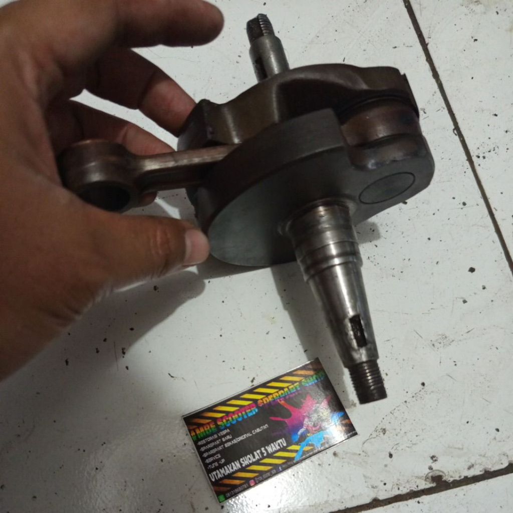 Kruk as besar vespa px ps original copotan scooter